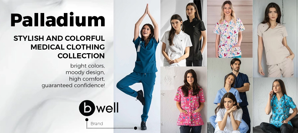 Palladium - Stylish and colorful medical clothing collection